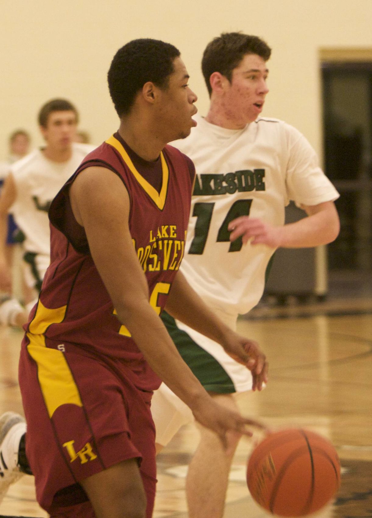 Matt playing at Lake Roosevelt
